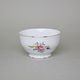 Rice bowl 13 cm, 470 ml, Thun 1794 Carlsbad Porcelain, BERNADOTTE Meissen Rose