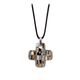 Necklace Gustav Klimt - The Kiss, 4 / 4 / 1 cm, Porcelain, Goebel