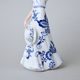 Lady With A Hat 9 x 8 x 20 cm, vlue onion + colour, Porcelain Figures Duchcov