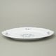 Dish oval 34 cm, Thun 1794, karlovarský porcelán, BERNADOTTE butterflies