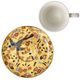 Šálek 100 ml a podšálek 12 cm espresso Dáma s vějířem, jemný kostní porcelán, G. Klimt, Goebel