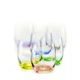 Club 300 ml Rainbow - set of 6 pcs., whisky / cognac glass, Crystalex