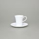 Podšálek espresso 12 cm, jemný kostní porcelán Kaiser