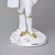 Gentleman Rococo 11,5 x 9 x 22 cm, White + Gold, Porcelain Figures Duchcov