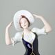 Lady With Hat 16 x 11 x 23 cm, Isis, Porcelain Figures Duchcov