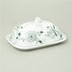 Butter dish for 0,250 kg butter, Green Onion Pattern, Cesky porcelan a.s.