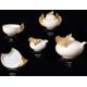 Tea set for 6 persons Cechov, Thun Studio, Luxury Porcelain