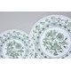Plate set for 6 persons, Green Onion Pattern, Cesky porcelan a.s.