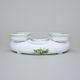 Advent Candlestick, 18 cm, Lily-of-the-valley, Czech Porcelain,a.s.