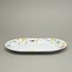 Tom Thistle: Platter 32 x 20,5 cm, Thun 1794, karlovarský porcelán