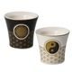 Egg cup set Yin Yang 6.5 / 6.5 / 6cm, New Bone China, Goebel