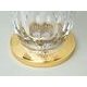 Crystal Vase Romantic - Tulip, h: 255 mm, Gold, Ales Zverina - AZ Design