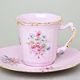 Cup 140 ml and saucer coffee Amis, Leander, rose china