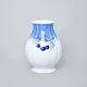 Vase 18,5 cm, Thun 1794 Carlsbad porcelain, BLUE CHERRY