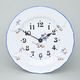 Clock wall 25 cm, cesky porcelan a.s., Goose