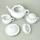 Tea set for 6 persons, HC002 platinum, Haas a Czjzek