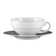 Šálek 210 ml a podšálek čajový, Holiday 20799 Palm Beach, Porcelán Seltmann