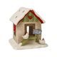 Candle holder Snowed-in Chicken Coop 14.5 / 16.5 / 15.5 cm, stoneware, Goebel