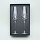 Spiral - Set of 2 champagne glasses 210 ml, Swarovski Crystal, DIAMANTE