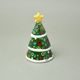 Christmas bell tree 10 x 15 cm, glazed ceramic EGAN