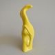 Stallion 15,5 x 5 x 16 cm, Yellow, Porcelain Figures Duchcov