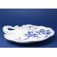 Elephant ear bowl flat 31 cm, Original Blue Onion Pattern