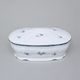 Candy jar 2,1 l, Thun 1794, Carlsbad Porcelain, BERNADOTTE blue flower