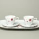 Chirstmas Lea: Coffee set for 2 pers., Thun karlovarský porcelán