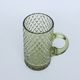 Beer mug - Káro (Green), 500 ml, Floriánova huť