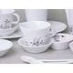 Bohemia black: Kávová sada pro 6 osob, design Jiří Pelcl, černý cibulák, Český porcelán a.s.