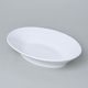 Bohemia White, Dish deep oval spaghetti 28 x 20 cm, Pelcl design , Cesky porcelan a.s.