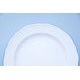 Plate deep 24 cm, White with blue line, Cesky porcelan a.s.