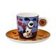 Espresso šálek a podšálek Love Dog 100 ml, jemný kostní porcelán, Ed Heck, Goebel