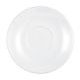 Cappuccino cup and saucer, Modern Life UNI white, Seltmann Porcelain