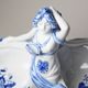 Ladies with shells 17 x 31 x 32 cm, Blue Onion, Porcelain Figures Duchcov