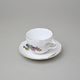 Cup and saucer A plus A 0,08 l / 11 cm for mocca (mini coffee), Harmonie, Cesky porcelan a.s.