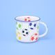 Mug Tina middle 240 ml, Footballs, Český porcelán a.s.