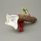 Vase 19 cm, Cardinal bird, FRANZ porcelain