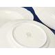 Plate set for 6 persons, Thun 1794 Carlsbad porcelain, BERNADOTTE ivory