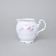 Gold line: Creamer 250 ml, Thun 1794 Carlsbad porcelain, BERNADOTTE roses