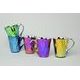 Mug Diamond Purple Titan, Pink/Violet and Platinum, 250 ml, Goldfinger porcelain