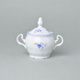 Víčko k cukřence 0,22 l, Thun 1794, karlovarský porcelán, BERNADOTTE pomněnka
