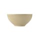 Beat sand-beige color glaze: Bowl 15,5 cm, Seltmann porcelain