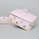 Butter dish for 250 g butter, Leander, decor 3051, rose china