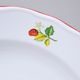Red line: Deep plate 24 cm, strawberries, Český porcelán a.s.