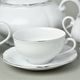 Tea set for 6 persons, HC002 platinum, Haas a Czjzek