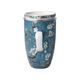 Tea Cup 0,4 l with Lid and Strainer V. van Gogh - Almond Tree Blue, 11.5 / 8 / 14 cm, Fine Bone China, Goebel