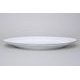 Dish oval flat 36 cm, NINA black line, Thun 1794 karlovarský porcelán