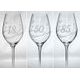 Celebration: Glass 360 ml plus Swarovski Crystals plus celebration number