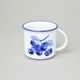 Mug Tina 240 ml, Cobalt Blue cherry, Cesky porcelan a.s.